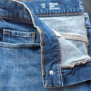 a.n.a High-Rise Jean Skirt